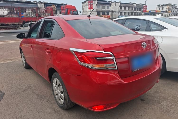 Used Toyota Vios 2017 1.5L CVT Innovation Edition Rear Left 45 Deg