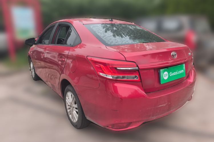 Used Toyota Vios 2017 1.5L CVT Innovation Edition Rear Left 45 Deg
