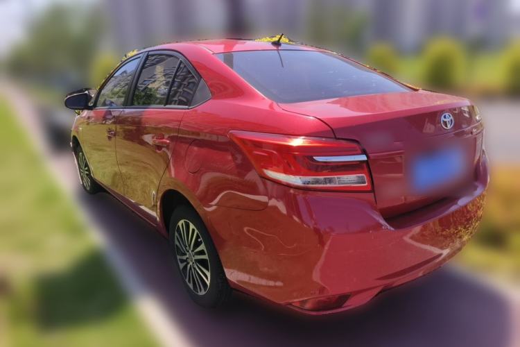 Used Toyota Vios 2017 1.5L CVT Innovation Edition Rear Left 45 Deg