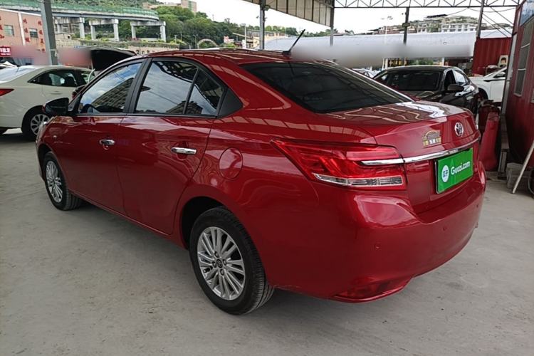 Used Toyota Vios 2017 1.5L CVT Luxury Edition Rear Left 45 Deg
