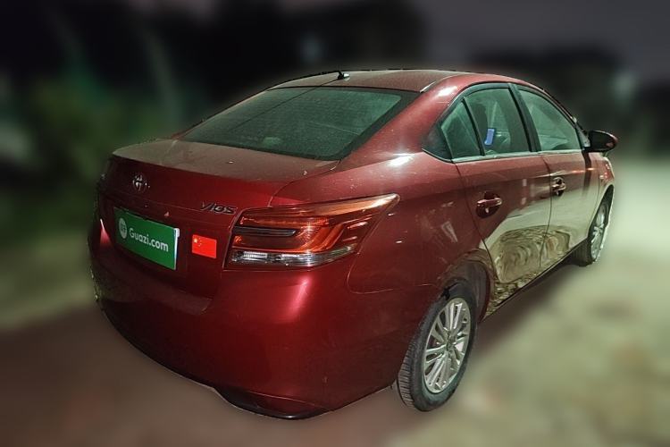 Used Toyota Vios 2017 1.5L Manual Trend Edition Rear Right 45 Deg