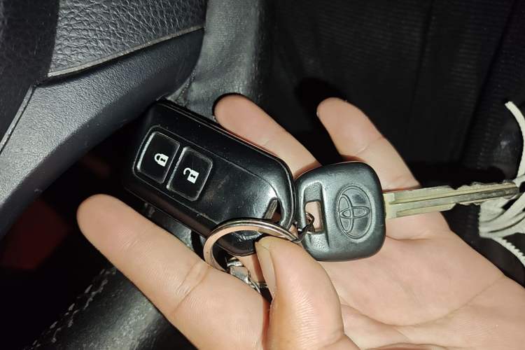 Used Toyota Vios 2017 1.5L Manual Trend Edition Vehicle Key
