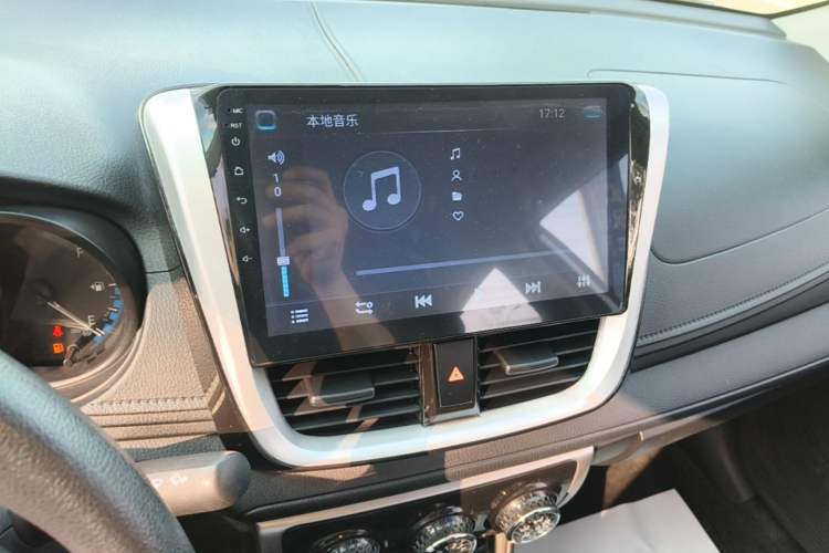 Used Toyota Vios 2017 1.5L CVT Innovation Edition Audio And AC Panel