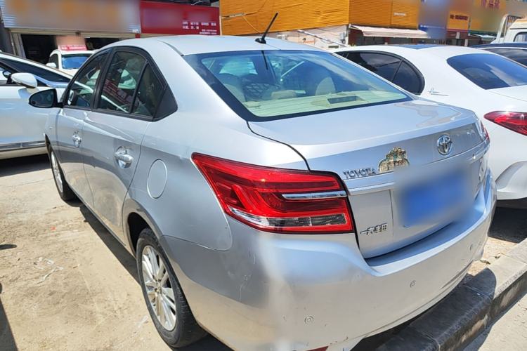 Used Toyota Vios 2017 1.5L CVT Innovation Edition Rear Left 45 Deg