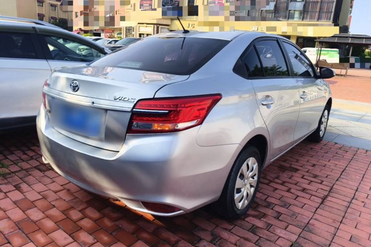 Used Toyota Vios 2017 1.5L CVT Innovation Edition Rear Right 45 Deg