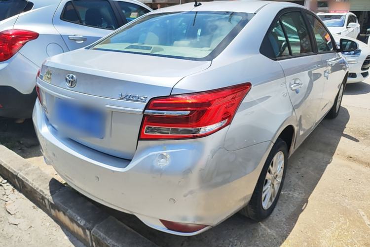 Used Toyota Vios 2017 1.5L CVT Innovation Edition Rear Right 45 Deg