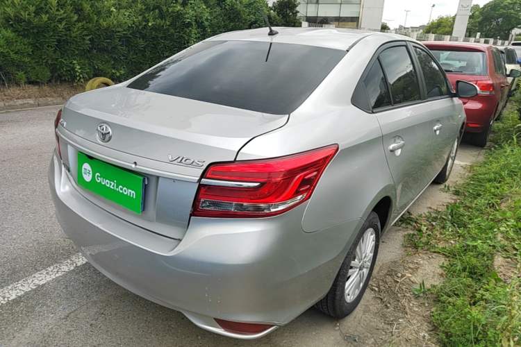 Used Toyota Vios 2017 1.5L CVT Innovation Edition Rear Right 45 Deg