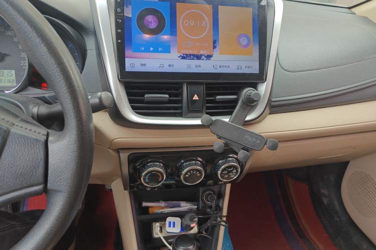 Used Toyota Vios 2017 1.5L CVT Innovation Edition Audio And AC Panel