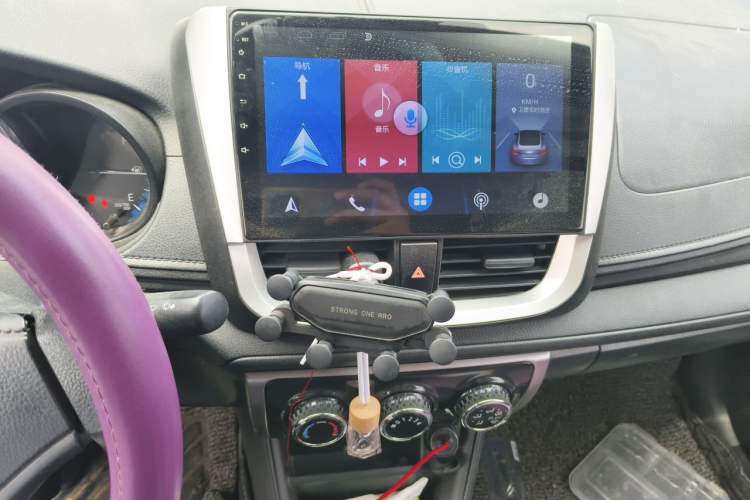 Used Toyota Vios 2017 1.5L Manual Trend Edition Audio And AC Panel
