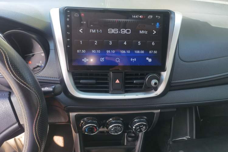 Used Toyota Vios 2017 1.5L CVT Innovation Edition Audio And AC Panel