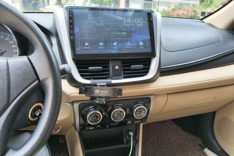 Used Toyota Vios 2017 1.3L Manual Front-Drive Version Audio And AC Panel