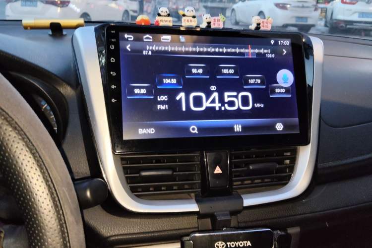 Used Toyota Vios 2017 1.5L CVT Innovation Edition Audio And AC Panel