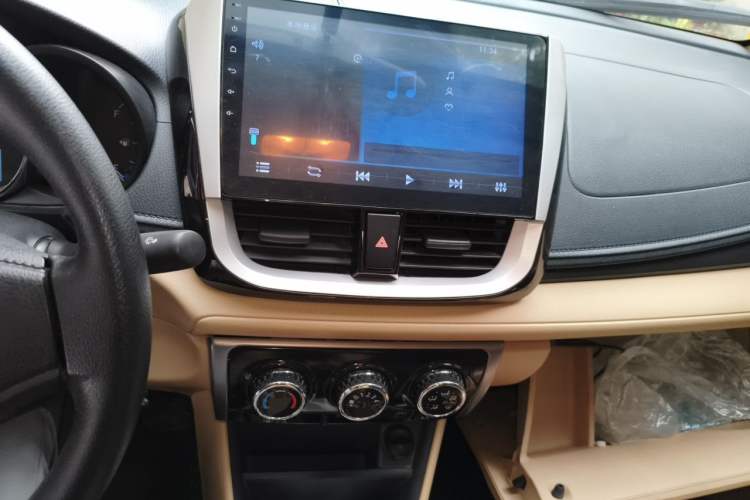Used Toyota Vios 2017 1.5L Manual Trend Edition Audio And AC Panel