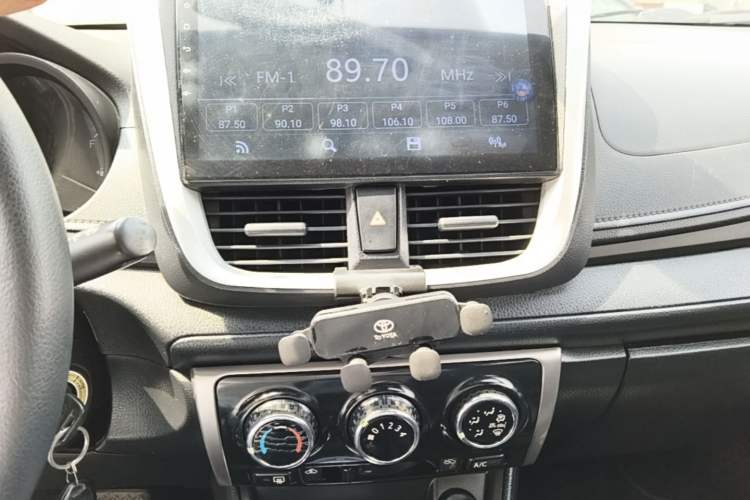 Used Toyota Vios 2017 1.5L CVT Innovation Edition Audio And AC Panel