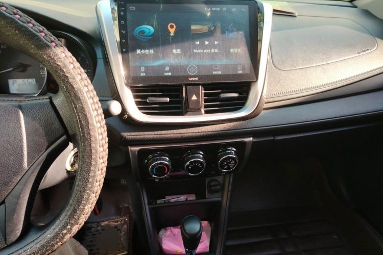 Used Toyota Vios 2017 1.5L CVT Innovation Edition Audio And AC Panel