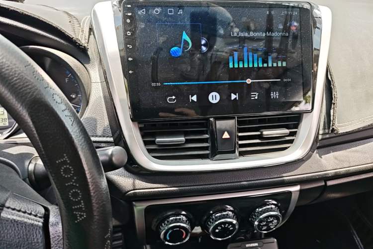 Used Toyota Vios 2017 1.5L CVT Innovation Edition Audio And AC Panel