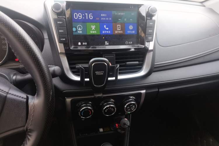 Used Toyota Vios 2017 1.5L CVT Innovation Edition Audio And AC Panel