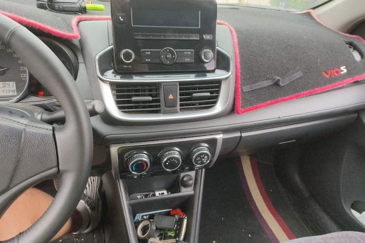 Used Toyota Vios 2017 1.5L Manual Trend Edition Audio And AC Panel