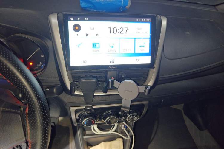 Used Toyota Vios 2017 1.5L Manual Trend Edition Audio And AC Panel