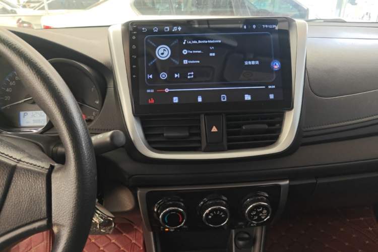 Used Toyota Vios 2017 1.5L CVT Innovation Edition Audio And AC Panel
