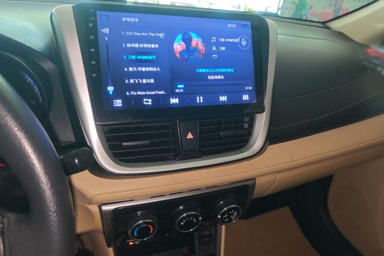 Used Toyota Vios 2017 1.5L CVT Innovation Edition Audio And AC Panel