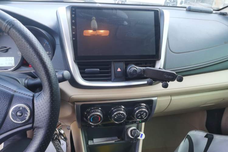 Used Toyota Vios 2017 1.3L Manual Rui Xing Edition Audio And AC Panel