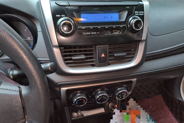 Used Toyota Vios 2017 1.5L Manual Trend Edition Audio And AC Panel