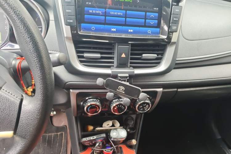 Used Toyota Vios 2017 1.3L Manual Rui Xing Edition Audio And AC Panel