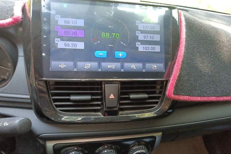 Used Toyota Vios 2017 1.5L CVT Innovation Edition Audio And AC Panel