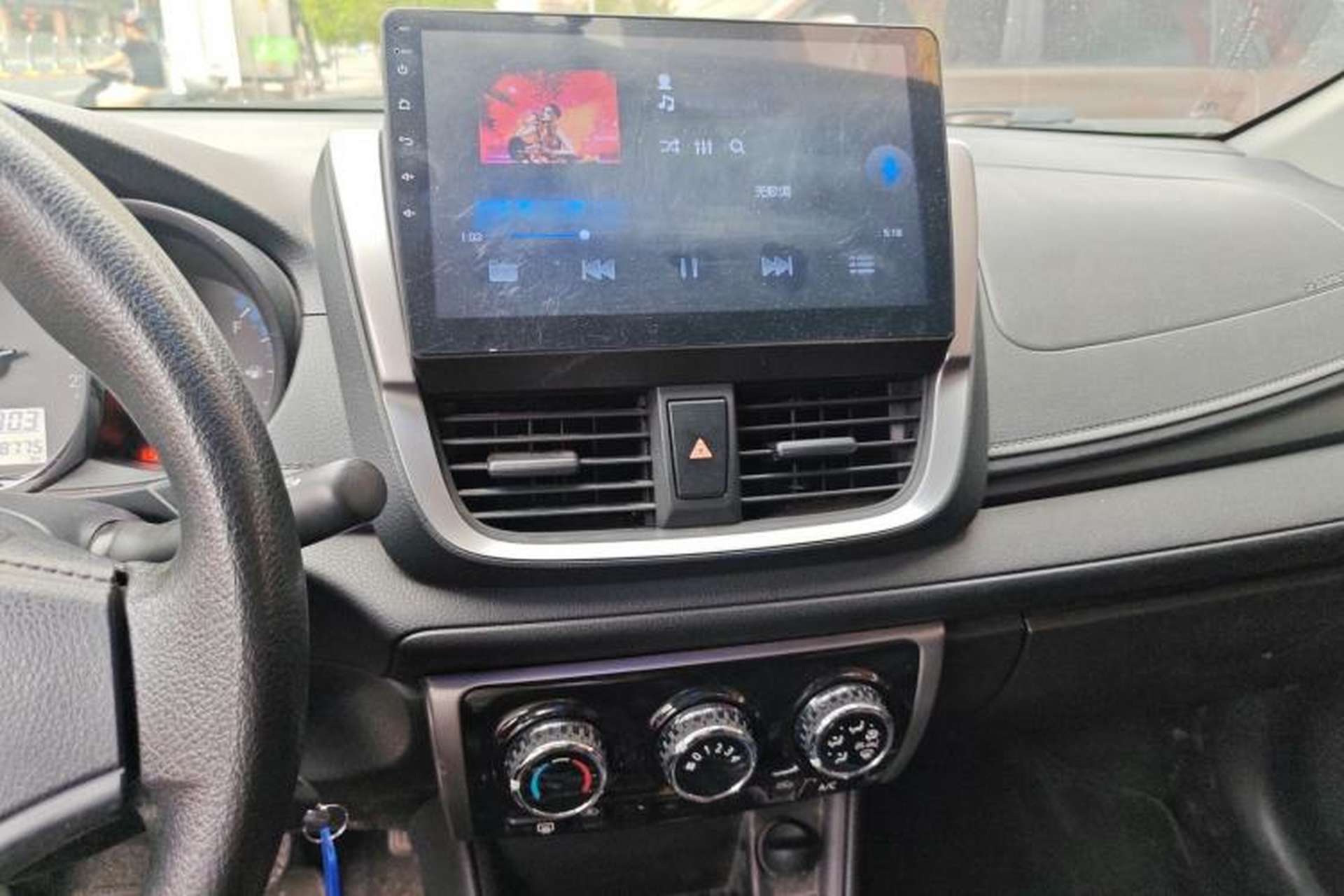 Used Toyota Vios 2017 1.5L CVT Innovation Edition Audio And AC Panel