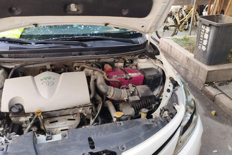 Used Toyota Vios 2017 1.5L CVT Innovation Edition Engine Bay Left
