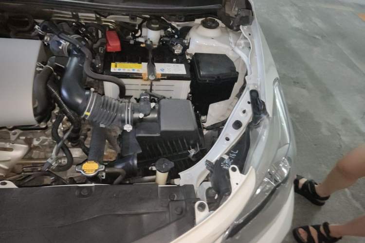 Used Toyota Vios 2017 1.5L CVT Innovation Edition Engine Bay Left