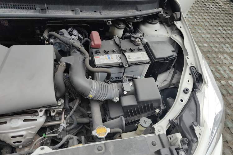 Used Toyota Vios 2017 1.5L CVT Innovation Edition Engine Bay Left