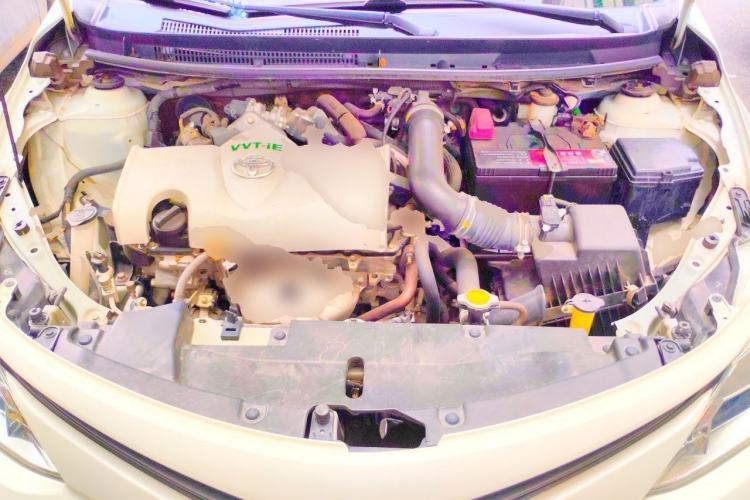 Used Toyota Vios 2017 1.5L CVT Innovation Edition Engine Bay