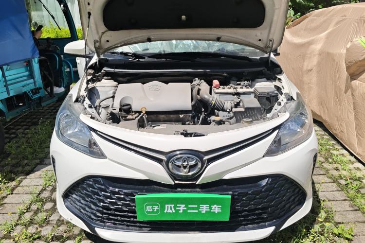 Used Toyota Vios 2017 1.3L Manual Front-Drive Version Engine Bay