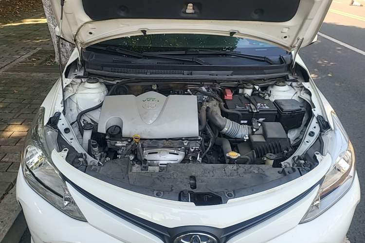 Used Toyota Vios 2017 1.3L CVT Sharp Edition Engine Bay