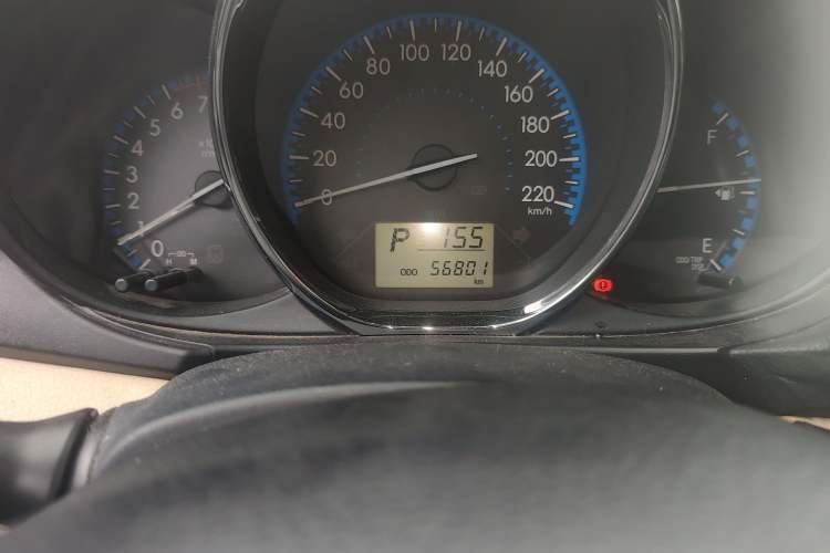 Used Toyota Vios 2017 1.5L CVT Innovation Edition Odometer Close Up