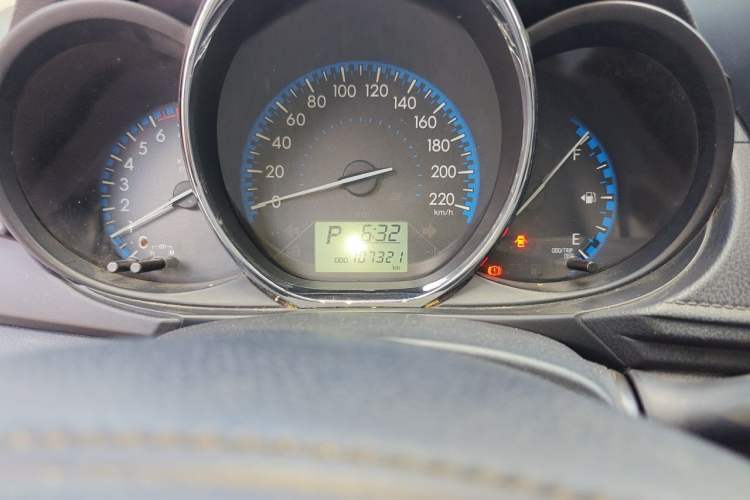 Used Toyota Vios 2017 1.5L CVT Innovation Edition Odometer Close Up