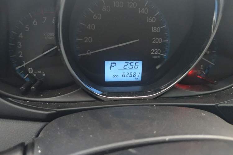 Used Toyota Vios 2017 1.5L CVT Innovation Edition Odometer Close Up