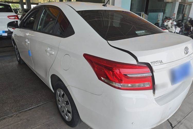 Used Toyota Vios 2017 1.5L CVT Innovation Edition Rear Left 45 Deg