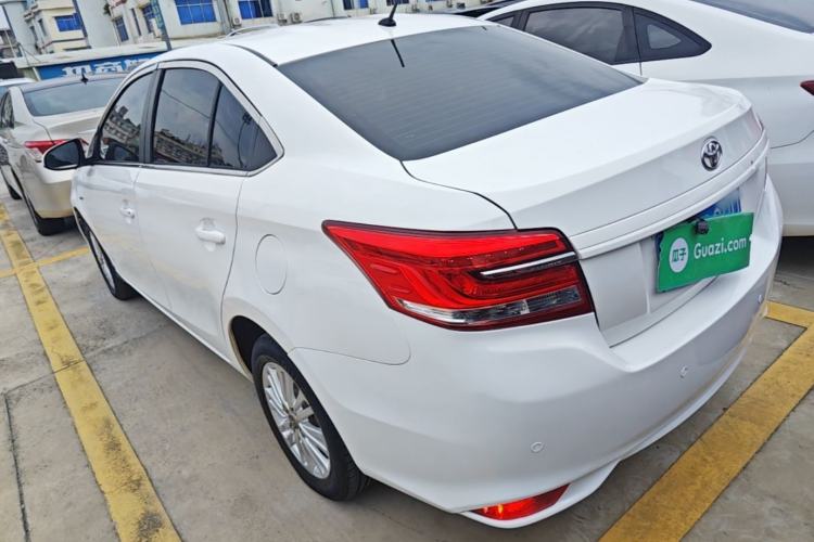 Used Toyota Vios 2017 1.5L CVT Innovation Edition Rear Left 45 Deg