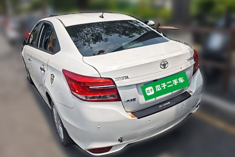 Used Toyota Vios 2017 1.5L CVT Innovation Edition Rear Left 45 Deg