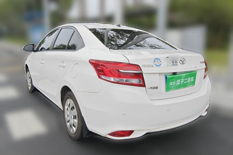 Used Toyota Vios 2017 1.5L CVT Innovation Edition Rear Left 45 Deg