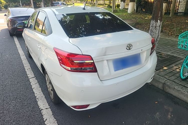 Used Toyota Vios 2017 1.3L CVT Sharp Edition Rear Left 45 Deg
