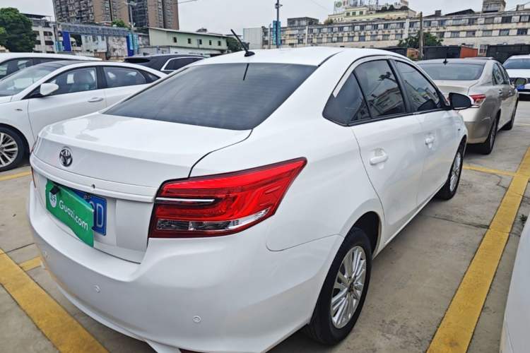 Used Toyota Vios 2017 1.5L CVT Innovation Edition Rear Right 45 Deg