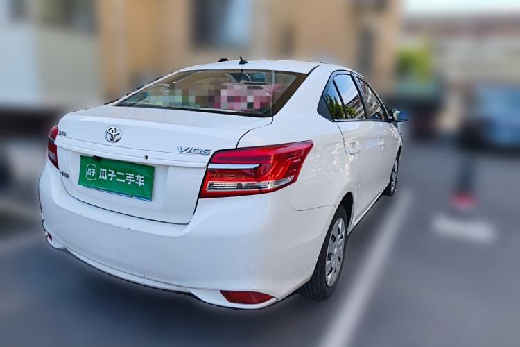 Used Toyota Vios 2017 1.5L CVT Innovation Edition Rear Right 45 Deg