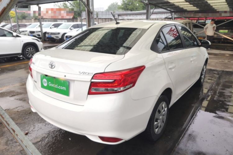 Used Toyota Vios 2017 1.5L CVT Innovation Edition Rear Right 45 Deg