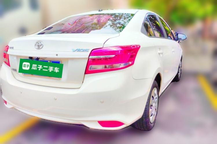 Used Toyota Vios 2017 1.5L CVT Innovation Edition Rear Right 45 Deg