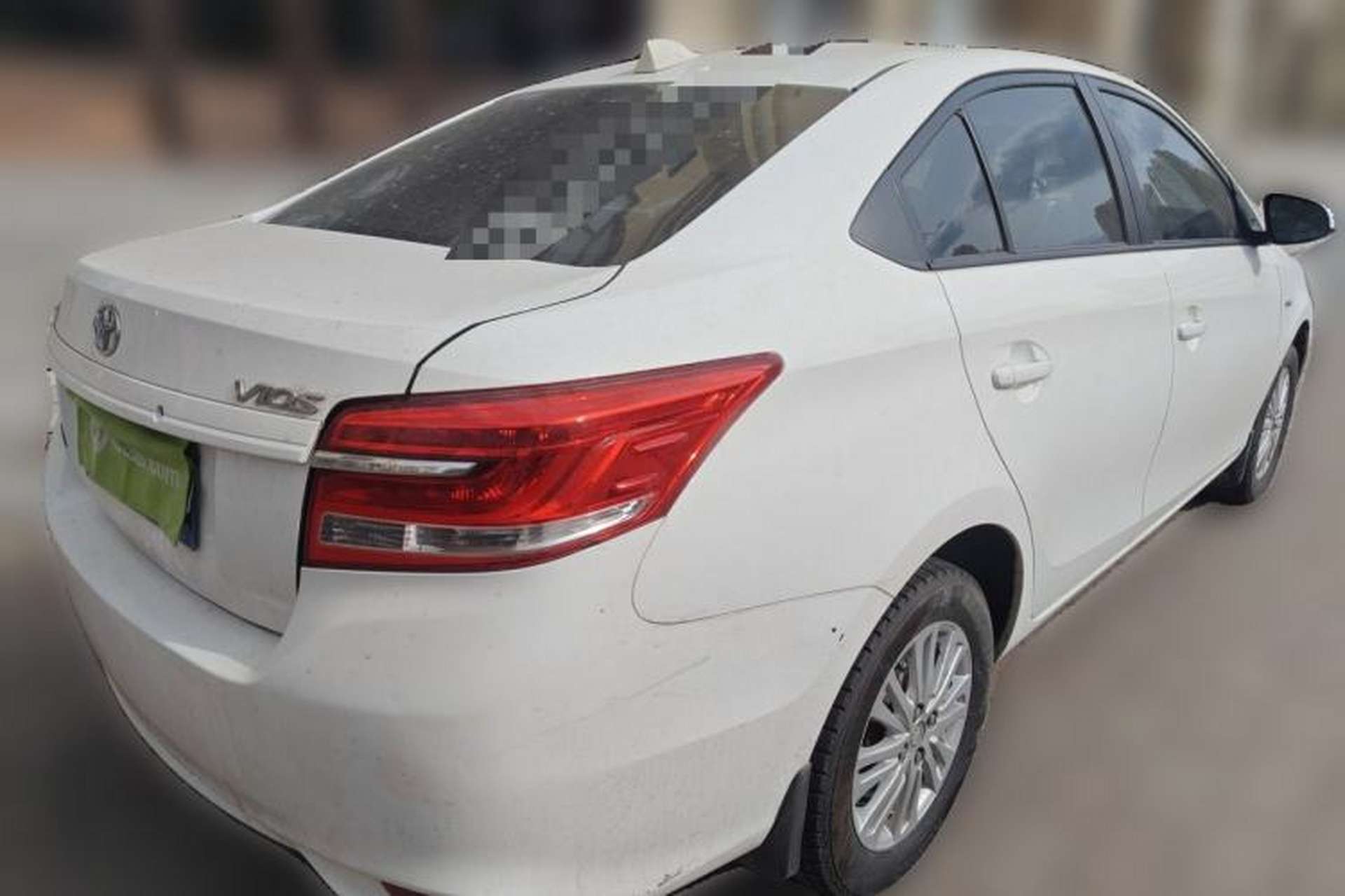 Used Toyota Vios 2017 1.5L CVT Innovation Edition Rear Right 45 Deg