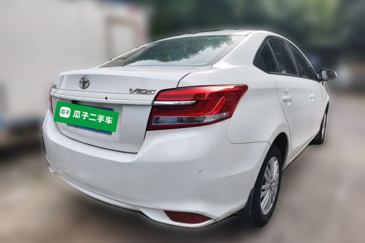 Used Toyota Vios 2017 1.5L CVT Innovation Edition Rear Right 45 Deg